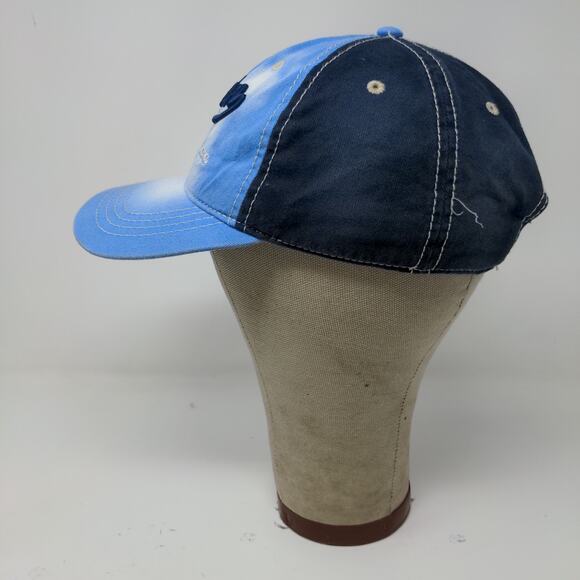 Cancun 74 Riviera Maya Slideback Hat Blue Embroidered Logo One Size Blue - Picture 5 of 13